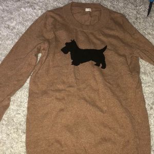 J. Crew wool Scotty sweater